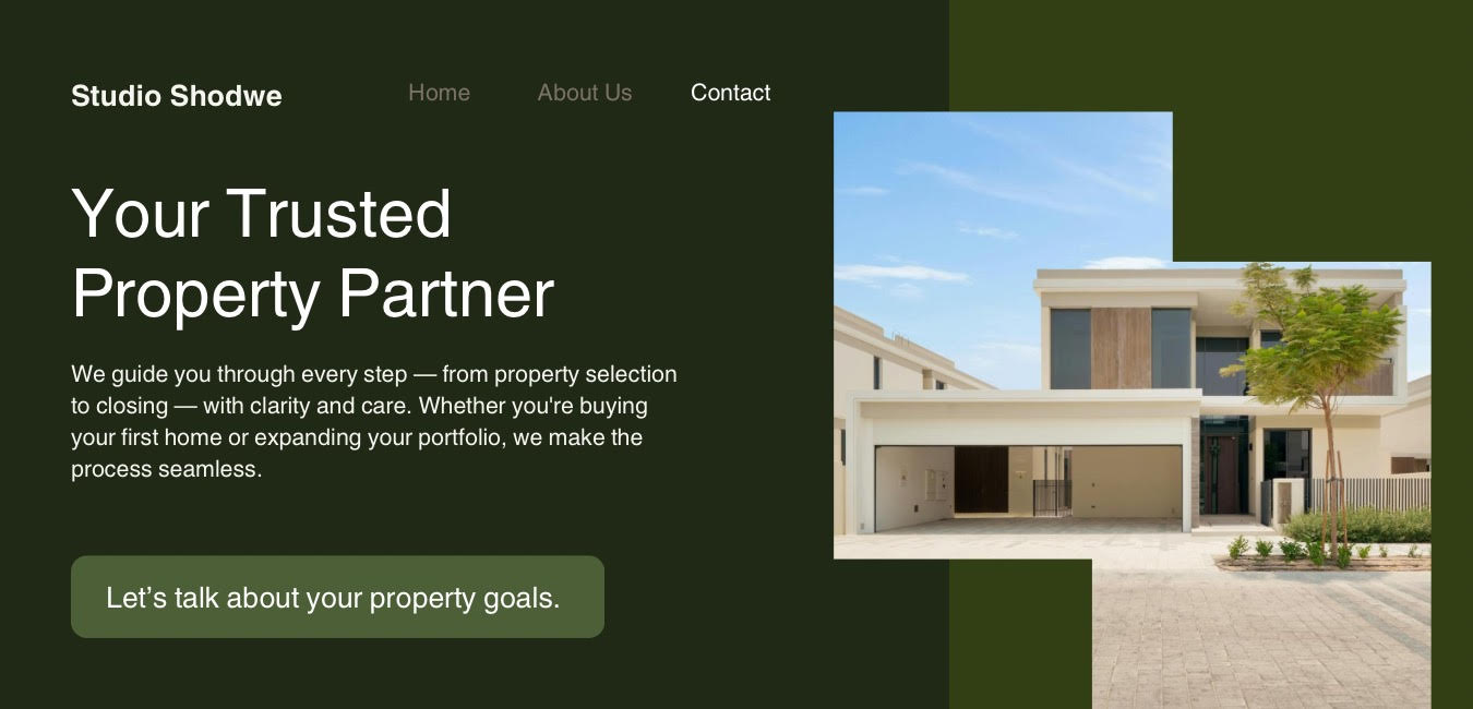 Property marketplace website